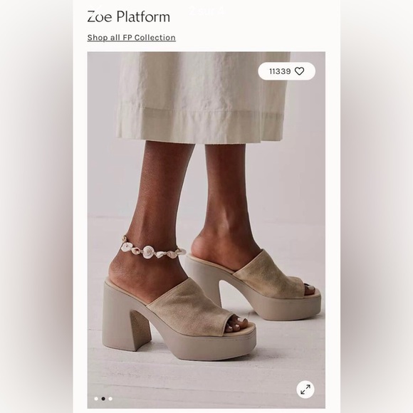 Free People Zoe Diamond Suede sandals - Picture 8 of 11